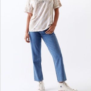 PacSun Medium High Waisted Straight Leg Jeans